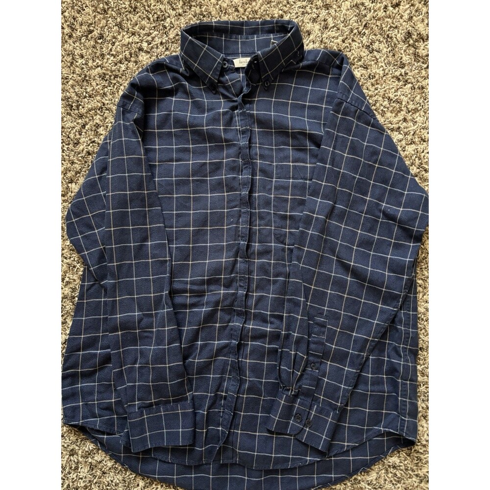 Turnbury Men’s Button Long Sleeve Shirt Size Large